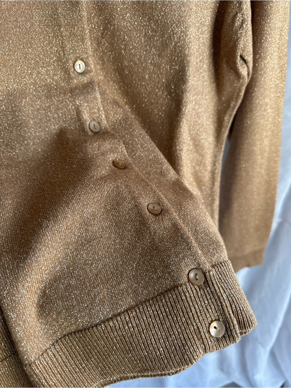 Lauren Ralph Lauren Shimmer Cardigan Sweater - Picture 3 of 6